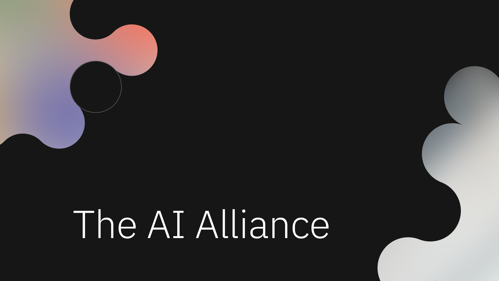 AI Alliance Launches as an International Community of Leading Technology Developers, Researchers, and Adopters Collaborating Together to Advance Open, Safe, Responsible AI